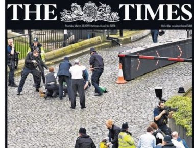 Tα βρετανικά ΜΜΕ για την επίθεση στο Λονδίνο (φωτό)